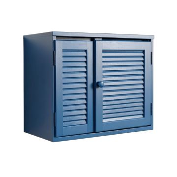 Glen Crest Wall-Mounted Entry Cabinet - Blue (synthetic illustration; no displayed measurements)