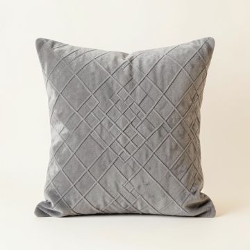 Reed Brook Filled Accent Pillow - Gray (synthetic illustration; no displayed measurements)