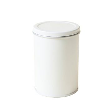Summit Bluff Storage Canister With Lid - White