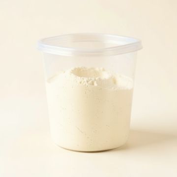 Cup Flour 109.6 Oz . Food Storage Container (synthetic illustration; no displayed measurements)
