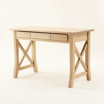Juniper Field Writing Desk - Beige (synthetic illustration; no displayed measurements)