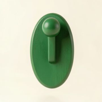 Dawn Bluff Wall-Mounted Robe Hook - Green (synthetic illustration; no displayed measurements)