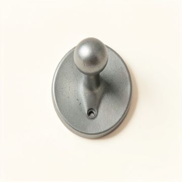 Birch Brook Wall-Mounted Robe Hook - Gray (synthetic illustration; no displayed measurements)
