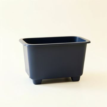 Brook Bluff Empty Raised Planter - Navy (synthetic illustration; no displayed measurements)