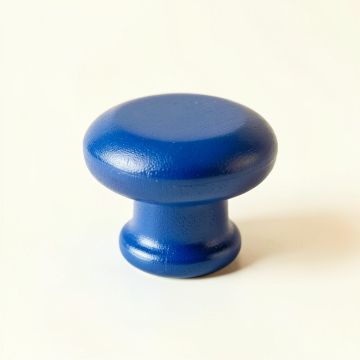 Moss Bluff Cabinet Knob Without Packaging - Blue (synthetic illustration; no displayed measurements)