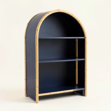 Vale Dell Freestanding Bookcase - Navy (synthetic illustration; no displayed measurements)