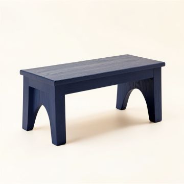 Shore Brook Indoor Bench - Navy (synthetic illustration; no displayed measurements)