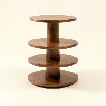 Northgate Round Multi-Tiered Plant Stand (synthetic illustration; no displayed measurements)