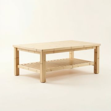 Brook Bluff Coffee Table - Ivory (synthetic illustration; no displayed measurements)
