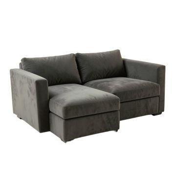 Eramana 121 '' Wide Microfiber/Microsuede Sofa & Chaise
