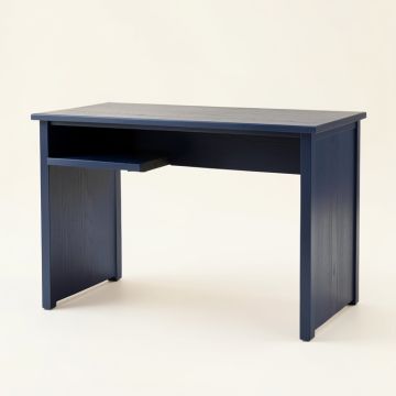 Bay Arc Writing Desk (synthetic illustration; no displayed measurements)