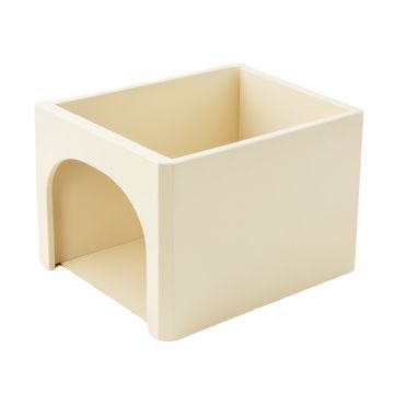 Heath Brook Empty Furniture-Style Litter Enclosure - Cream