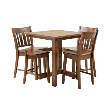 Abri Williamsport 5 Piece Bar Height Dining Set