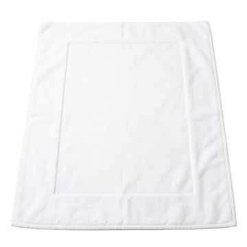 Cove Dale Bath Mat - White