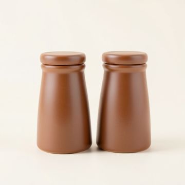 Certified International Urban Farmhouse 3D Salt And Pepper Shaker Set (synthetic illustration; no displayed measurements)