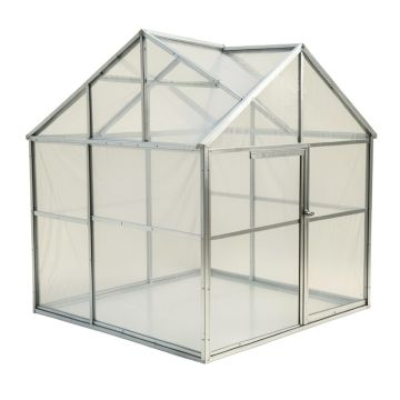 Ascent Heavy-Duty Aluminum 8 Ft. W X 12 Ft. Greenhouse