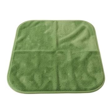 Heath Crest Bath Mat - Green (synthetic illustration; no displayed measurements)