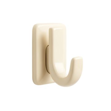 River Arc Wall-Mounted Robe Hook - Ivory