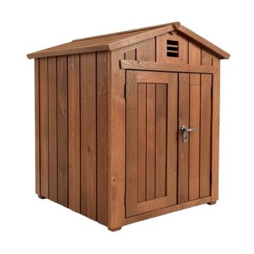 8 Ft. 5 In . W X 4 Ft. D Solid Wood Lean-To Storage Shed