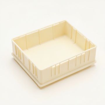 Maple Bend Empty Under-Desk Cable Tray - Cream (synthetic illustration; no displayed measurements)