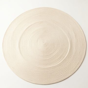 Ash Canyon Round Area Rug - Cream (synthetic illustration; no displayed measurements)
