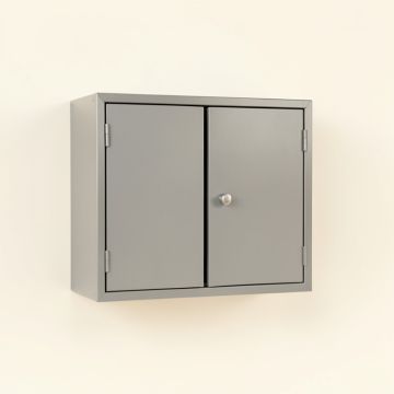 Harbor Crossing Wall-Mounted Entry Cabinet - Gray (synthetic illustration; no displayed measurements)