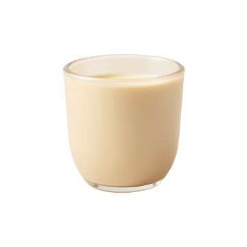 Spruce Branch Empty Candle Holder - Beige
