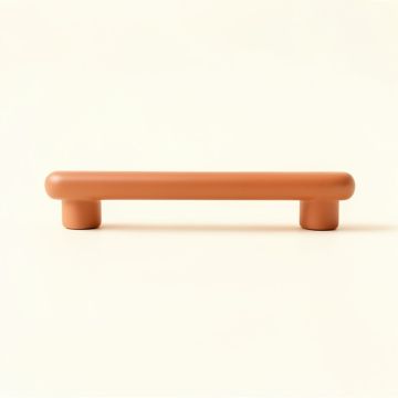 Alder Brook Cabinet Handle Without Packaging - Terracotta (synthetic illustration; no displayed measurements)