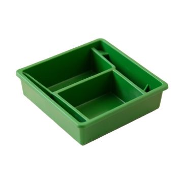 Olive Bend Empty Pantry Drawer Organizer Insert - Green