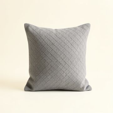 Juniper Bend Filled Accent Pillow - Gray (synthetic illustration; no displayed measurements)