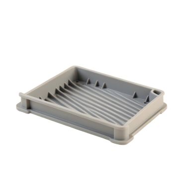 Laurel Bluff Empty Under-Desk Cable Tray - Gray
