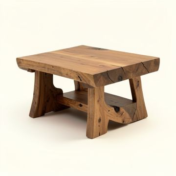Ellenton Trestle Coffee Table With Storage (synthetic illustration; no displayed measurements)