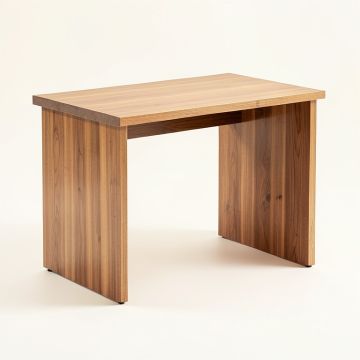 Jamari Solid Wood Desk (synthetic illustration; no displayed measurements)