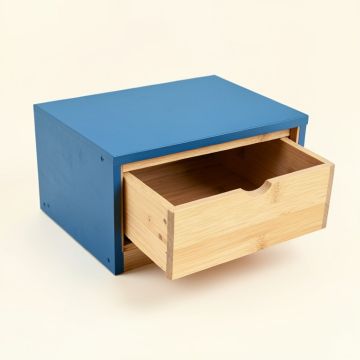 Cove Bridge Under-Desk Drawer Unit - Blue (synthetic illustration; no displayed measurements)