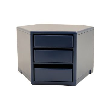 Lake Crest Small-Parts Storage Drawer Cabinet - Navy