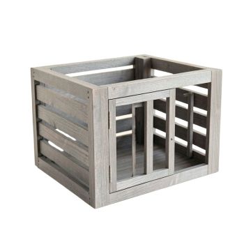Harbor Bend Empty Furniture-Style Pet Crate - Gray