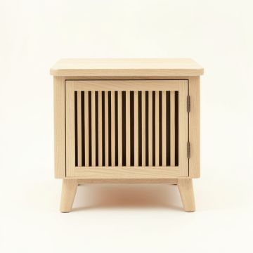 Cedar Edge Nightstand - Beige (synthetic illustration; no displayed measurements)