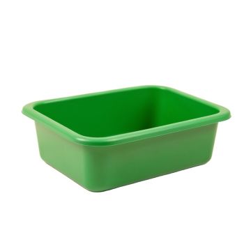 Sage Bend Empty Storage Basket - Green