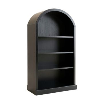 Lake Field Freestanding Bookcase - Black