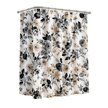 Thad Floral Single Shower Curtain