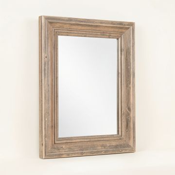 Beveled Distressed Accent Mirror (synthetic illustration; no displayed measurements)