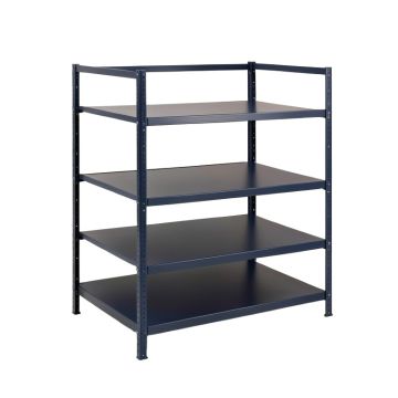 Elm Dell Desktop Shelving Unit - Navy