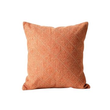 Spruce Branch Filled Accent Pillow - Terracotta