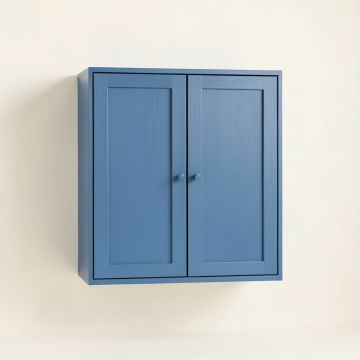 Brook Dale Wall-Mounted Laundry Cabinet - Blue (synthetic illustration; no displayed measurements)