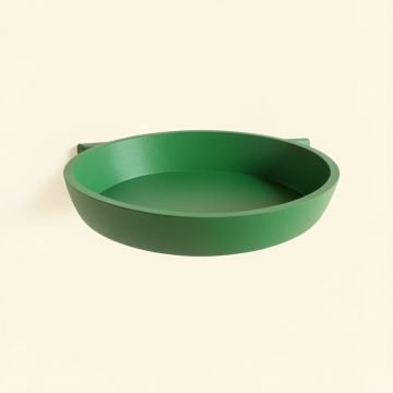 Reed Crossing Wall-Mounted Cat Perch - Green (synthetic illustration; no displayed measurements)