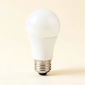 60 Watt Equivalent A19 Led Dimmable Light Bulb , ( 2700 K ) (synthetic illustration; no displayed measurements)