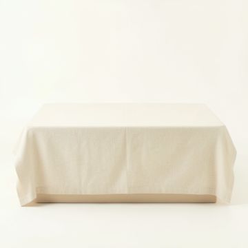 Flint Canyon Flat Bed Sheet - Cream (synthetic illustration; no displayed measurements)
