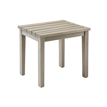Maple Crest Compact Balcony Table - Gray