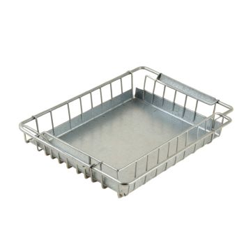Rowan Bluff Empty Under-Desk Cable Tray - Gray
