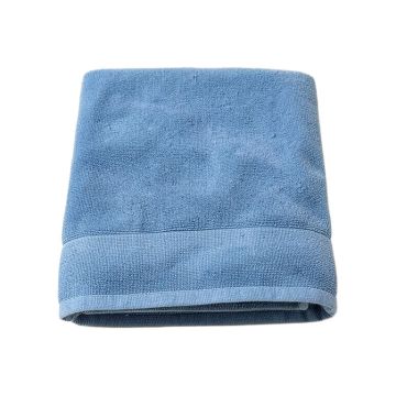 Vale Bridge Bath Towel - Blue